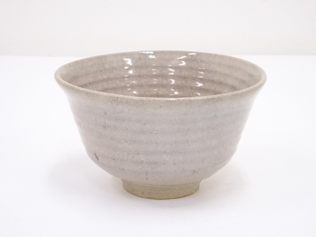 作家物　萩釉茶碗